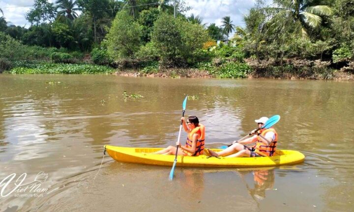 Mekong delta full day in Cai be with kayak & cooking class