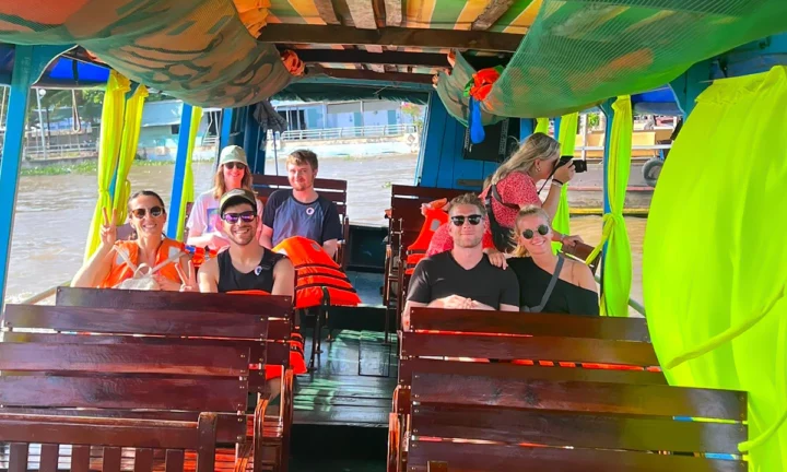 Mekong Delta Big River Boat 2