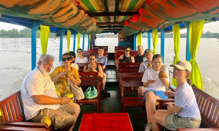 Mekong Delta Big River Boat 6