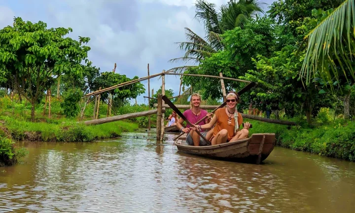 Cu Chi Tunnels Small River Boat 19