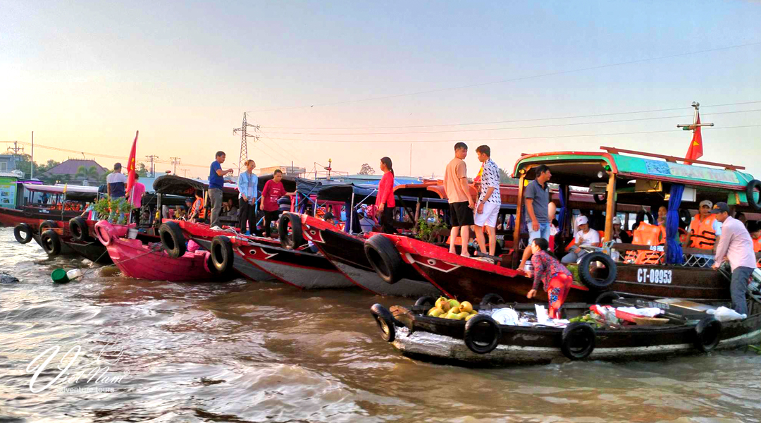 Mekong Delta's Floating Markets