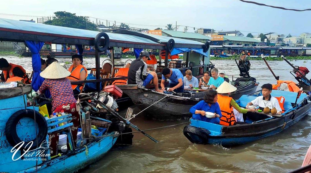 Floating Market Vietnam Mekong Delta