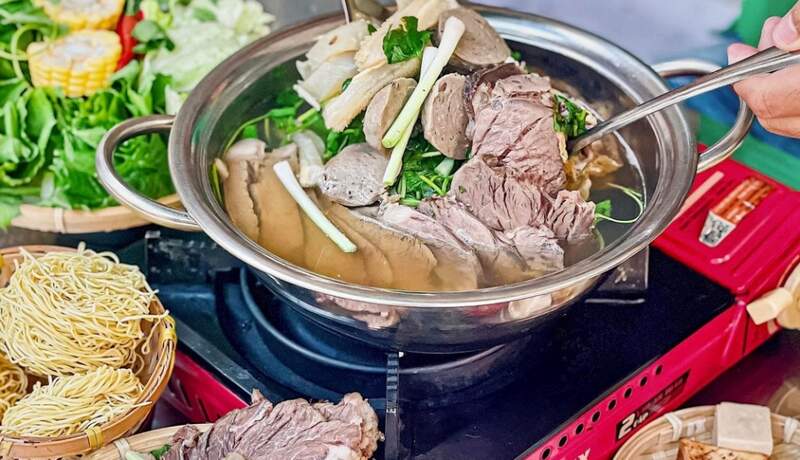 Beef hotpot