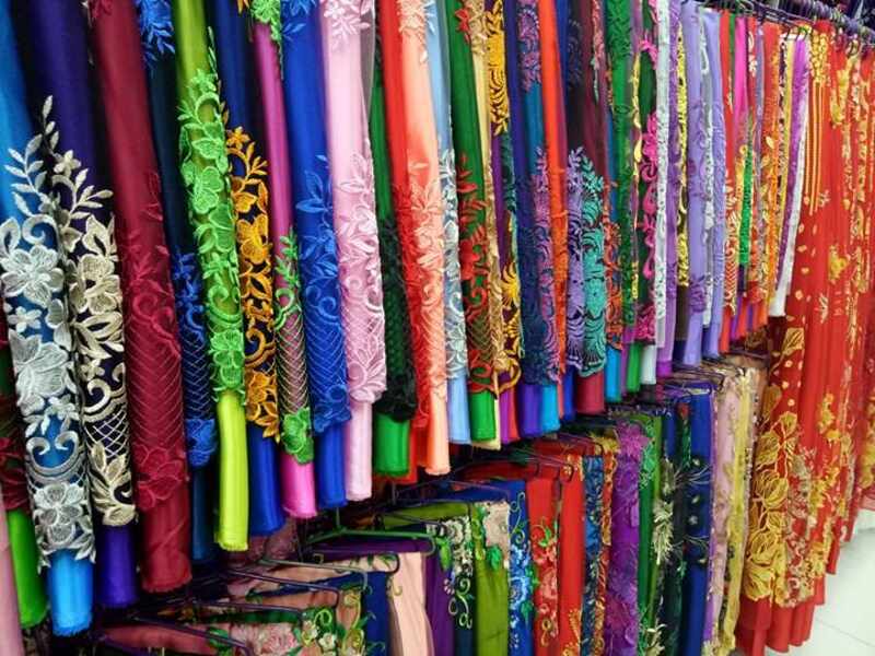 Soai Kinh Lam fabric market is a textile lover's paradise