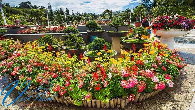 Da Lat City is also known as the City of Flowers