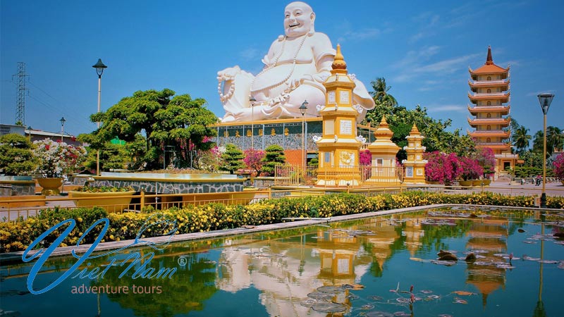 Vinh Trang Pagoda - Famous destination in Tien Giang