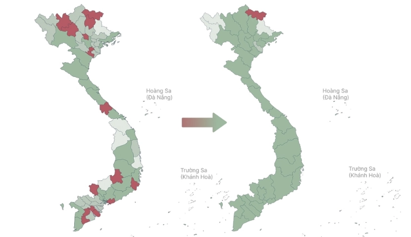 Explore Vietnam like never before — discover the country’s 34 new provinces and cities